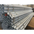 Galvanized Steel Pipe Hollow round tube cold galvanized SC threading tube